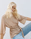 ACCESS FASHION SEQUIN BLOUSE WITH A SCARF