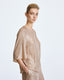 ACCESS FASHION SEQUIN BLOUSE WITH A SCARF