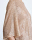 ACCESS FASHION SEQUIN BLOUSE WITH A SCARF