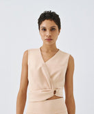 ACCESS FASHION SLEEVELESS TIE TOP