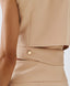 ACCESS FASHION SLEEVELESS TIE TOP