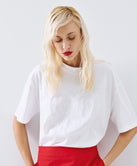 ACCESS FASHION T-SHIRT WITH EMBROIDERY
