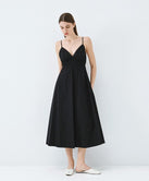 ACCESS FASHION MIDI DRESS WITH STRAPS