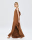 ACCESS FASHION ONE-SHOULDER DRESS WITH METALLIC DETAIL