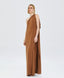 ACCESS FASHION ONE-SHOULDER DRESS WITH METALLIC DETAIL