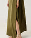 ACCESS FASHION ONE-SHOULDER DRESS WITH METALLIC DETAIL