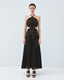 ACCESS FASHION BRODERIE CUT-OUT DRESS