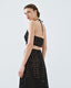 ACCESS FASHION BRODERIE CUT-OUT DRESS