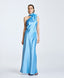 ACCESS FASHION ONE-SHOULDER DRESS WITH FLORAL DETAIL