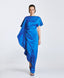 ACCESS FASHION MAXI DRESS WITH RUFFLES