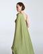 ACCESS FASHION MAXI DRESS WITH STRAPS AND REMOVABLE CAPE