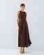 ACCESS FASHION FLARED SLEEVELESS DRESS