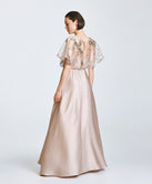 ACCESS FASHION MAXI SATIN DRESS WITH SEQUINS