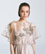ACCESS FASHION MAXI SATIN DRESS WITH SEQUINS