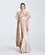 ACCESS FASHION MAXI SATIN DRESS WITH SEQUINS