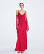 ACCESS FASHION MAXI DRAPED DRESS