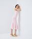 ACCESS FASHION MIDI GODET DRESS