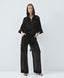 ACCESS FASHION SHEER CARGO PANTS WITH SEQUIN EMBROIDERY