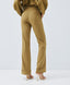ACCESS FASHION PANTS WITH TURN-UP HEMS