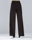 ACCESS FASHION PERFORATED PANTS WITH STRIPED DETAILS