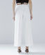 ACCESS FASHION HIGH-WAISTED PANTS WITH TURN-UP HEMS