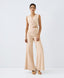 ACCESS FASHION HIGH-WAISTED FLARED PANTS