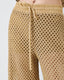 ACCESS FASHION CROCHET PANTS WITH ELASTIC WAISTBAND