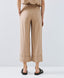 ACCESS FASHION PANTS WITH PLEATS AND TURN-UP CUFFS