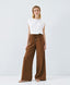 ACCESS FASHION CRINKLED WIDE-LEG PANTS
