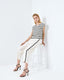 ACCESS FASHION PANTS WITH SIDE SEQUINS