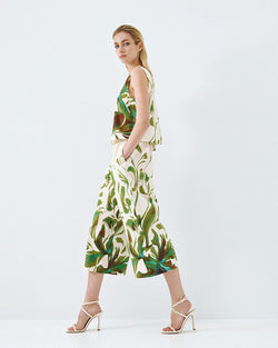 ACCESS FASHION PRINTED CULOTTE PANTS