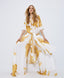 ACCESS FASHION PRINTED WIDE-LEG PANTS