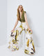 ACCESS FASHION PRINTED WIDE-LEG PANTS