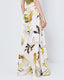 ACCESS FASHION PRINTED WIDE-LEG PANTS