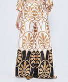 ACCESS FASHION PRINTED WIDE-LEG PANTS