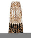 ACCESS FASHION PRINTED WIDE-LEG PANTS
