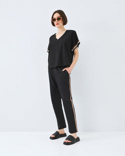 ACCESS FASHION PANTS WITH SIDE STRIPE DETAIL