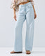 ACCESS FASHION STRAIGHT-LEG DENIM PANTS