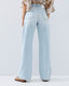 ACCESS FASHION STRAIGHT-LEG DENIM PANTS