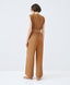 ACCESS FASHION WRAP JUMPSUIT WITH BELT