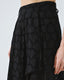 ACCESS FASHION MIDI BRODERIE SKIRT WITH A SLIT