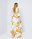 ACCESS FASHION LONG SEMI-SHEER PRINTED SHIRT