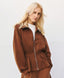 ACCESS FASHION JACKET WITH PEPLUM AND TRIM DETAILS