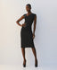 ACCESS FASHION DRESS WITH DECORATIVE DETAIL