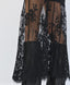 ACCESS FASHION LACE MIDI SKIRT WITH LINING