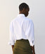 ACCESS FASHION SHIRT BODYSUIT WITH METALLIC BUTTONS