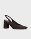 BIBI LOU SLINGBACK BLOCK HEELS