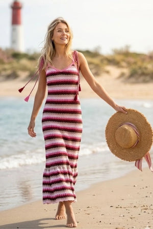 DERHY FIBY KNIT MAXI DRESS