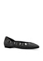 BIBI LOU STUDDED POINTED-TOE FLATS