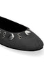 BIBI LOU STUDDED POINTED-TOE FLATS